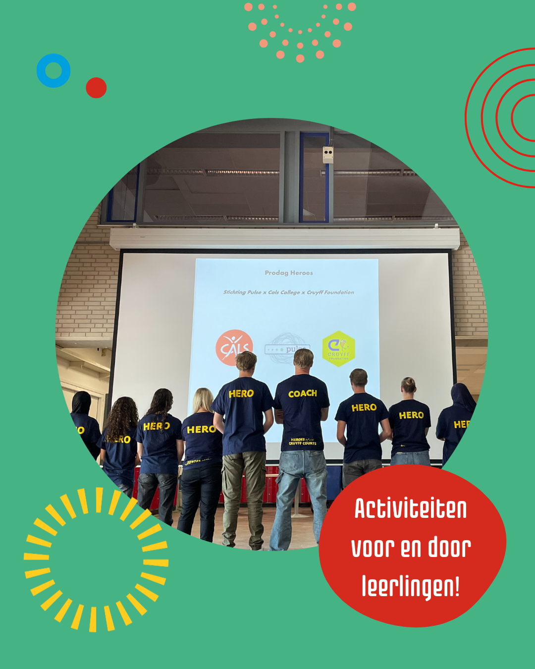 Activiteiten voor en door leerlingen!