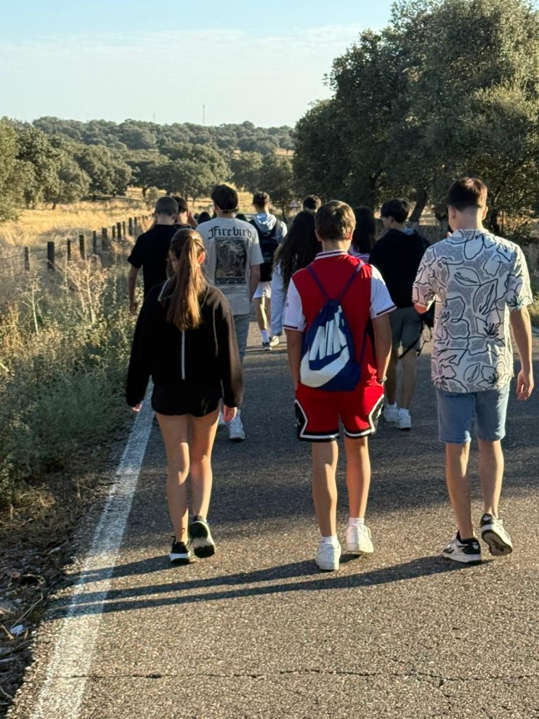 Wandelen door de natuur 