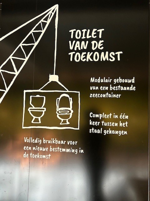 Duurzaam toilet van de toekomst