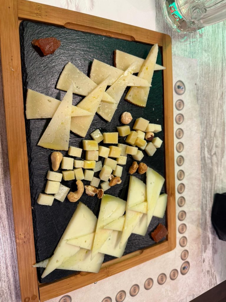 Lekkere kaasjes tijdens de uitwisseling 