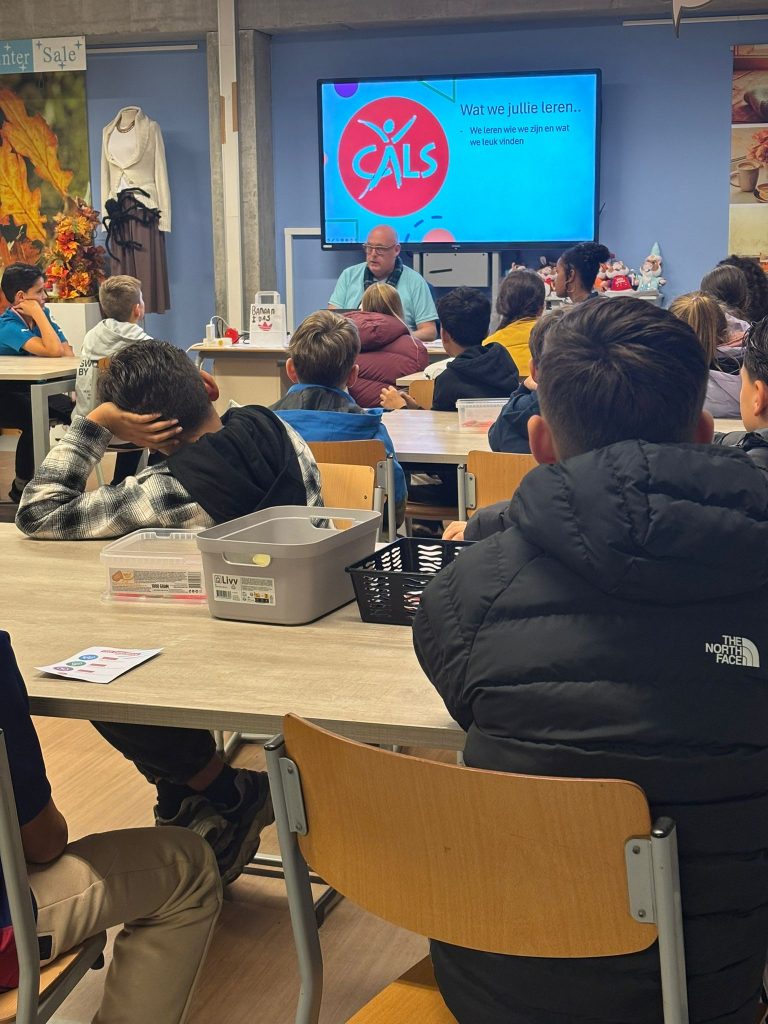 Presentatie les op Cals College IJsselstein